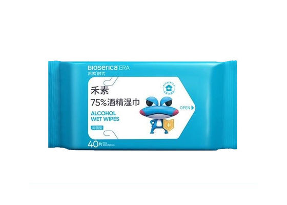 병원 방부성 습식 와이퍼지, 바이러스 방지 버릴 수 있는 핸드 와이프